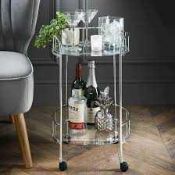 RRP £300 Like New Unboxed Drinks Trolley