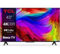 RRP £180 Boxed New Tcl Android Tv 4K Hdr