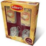 RRP £210 Assorted Items Including Schwartz Mulled Cider Gift Set Bbe-Oct2023