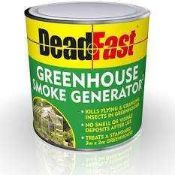 RRP £180 X20 Dead Fast Green House Smoke Generator 3.5G Exp 01/24