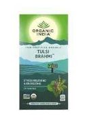 RRP £305 X 51 Boxes Organic India Tulsi Brahmi 1.74G Bbd 09/24/2023