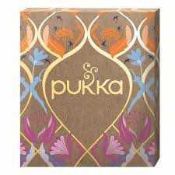 RRP £190 Assorted Items Including Pukka Organic Tea Sachets 4X20 Bbe-03/2026