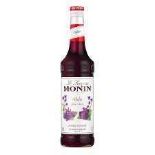 RRP £100 Assorted Lot To Contain- Monin Various Flavours Bbe-10.23 Violet & Pumpkin 1L