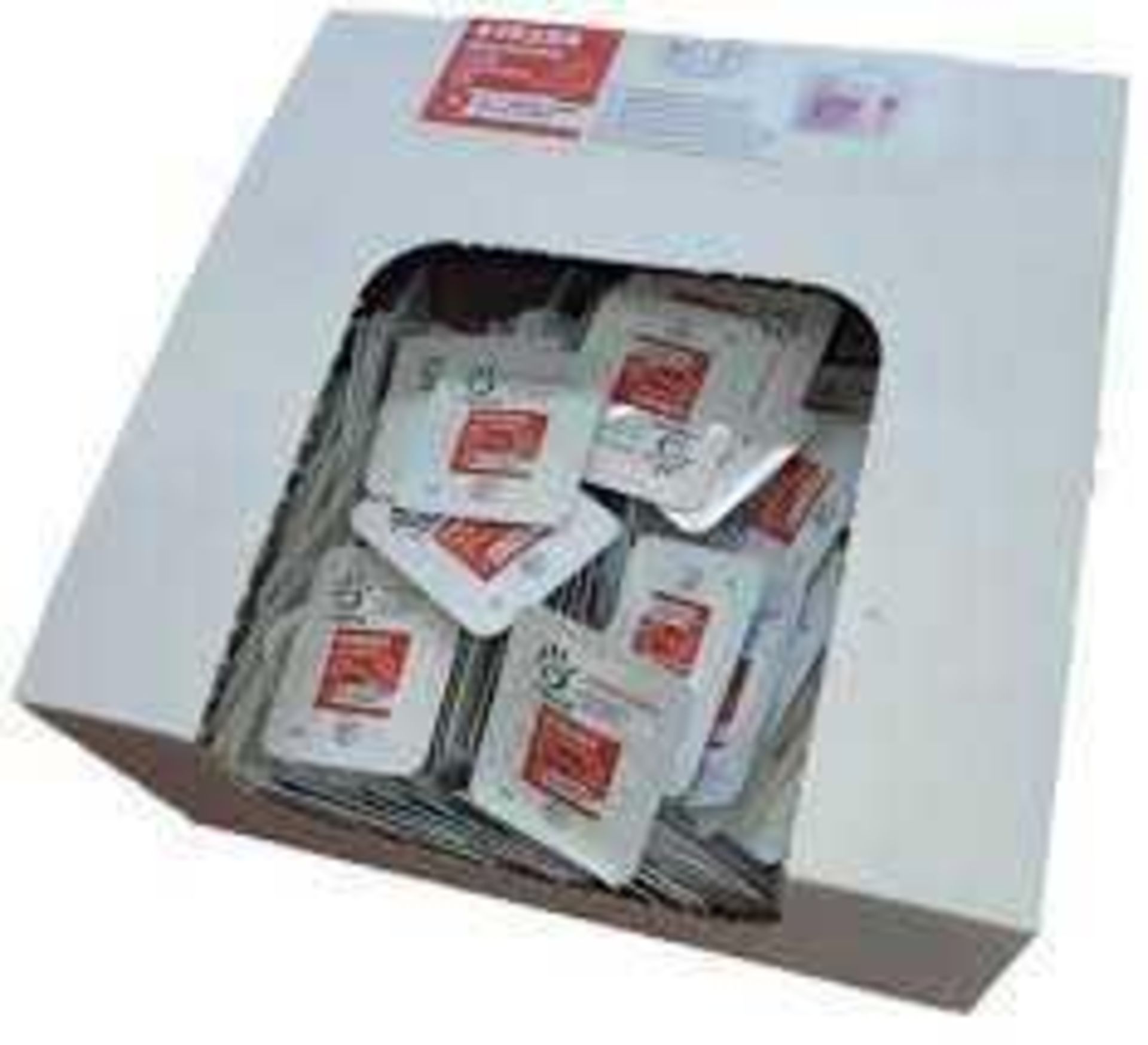 RRP £255 8 Boxes Of Hand Sanitisers Mini Defend 70% Alcohol Gels