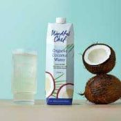 RRP £200 Mixed Drinks Items Including Mindful Chef Organic Coconut Water 1L Bb 09/23