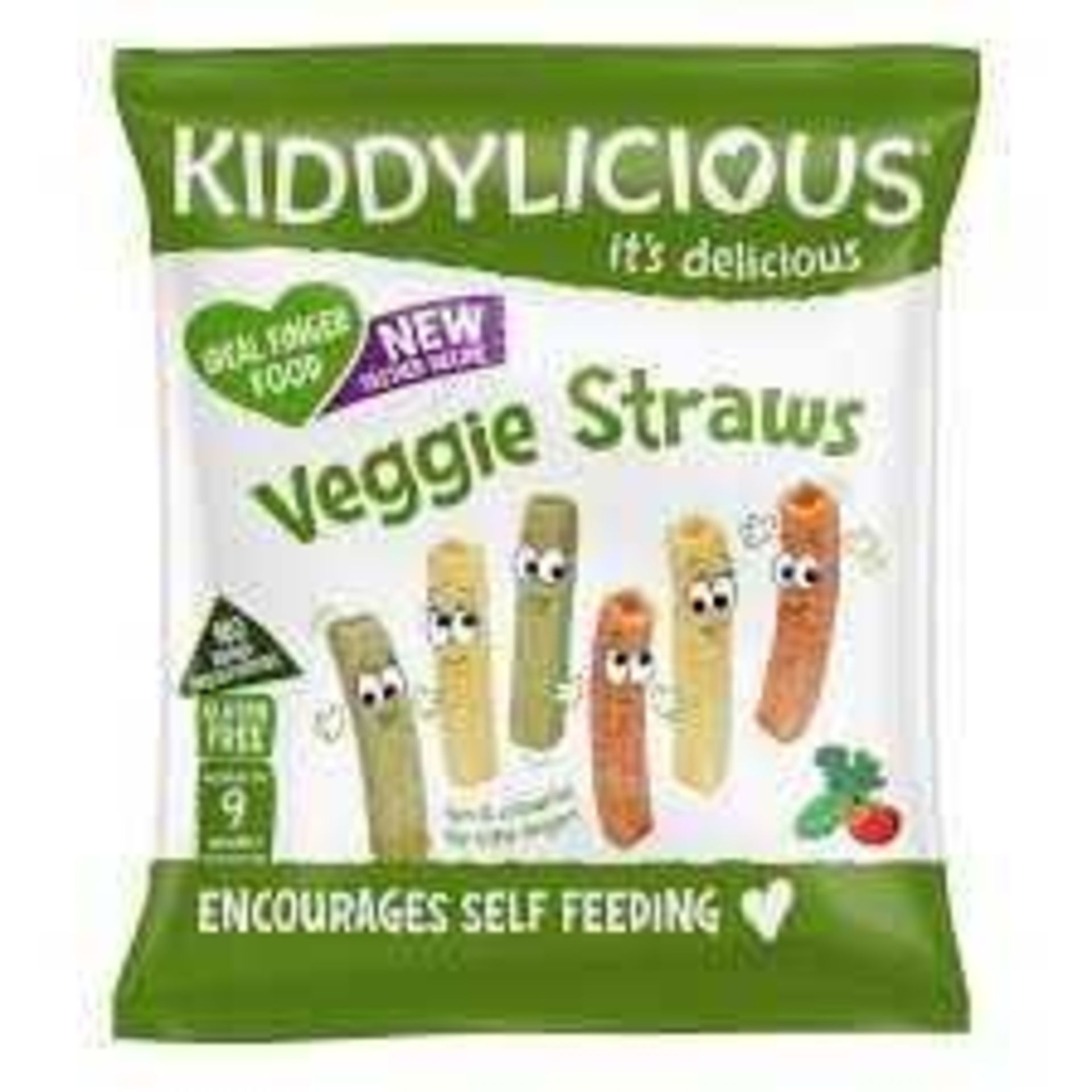 RRP £175Boxed Assorted Kiddylicious Snacks Include- Veggie Straws Bbe-10.23 , Banana Wafers Bbe-11.