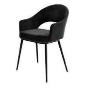 RRP £160 Boxed Like New Deana Upholstered Dining Chair