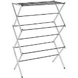 RRP £150 Brand New X5 Amazon Basics Foldable Drying Rack