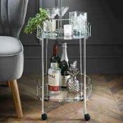 RRP £250 Like New Boxed Drinks Trolley