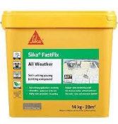 RRP £150 Brand New Tubs X5 Silka Fast Fix All Weather Sealant