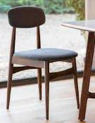 RRP £240 Unboxed Wooden Dining Chair Set Of 2
