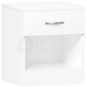 RRP £150 Boxed Like New X2 Items Including Riano 1 Drawer Chest In White