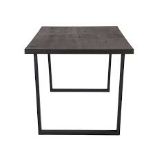 RRP £200 Ex Display Metal Table, Black Legs