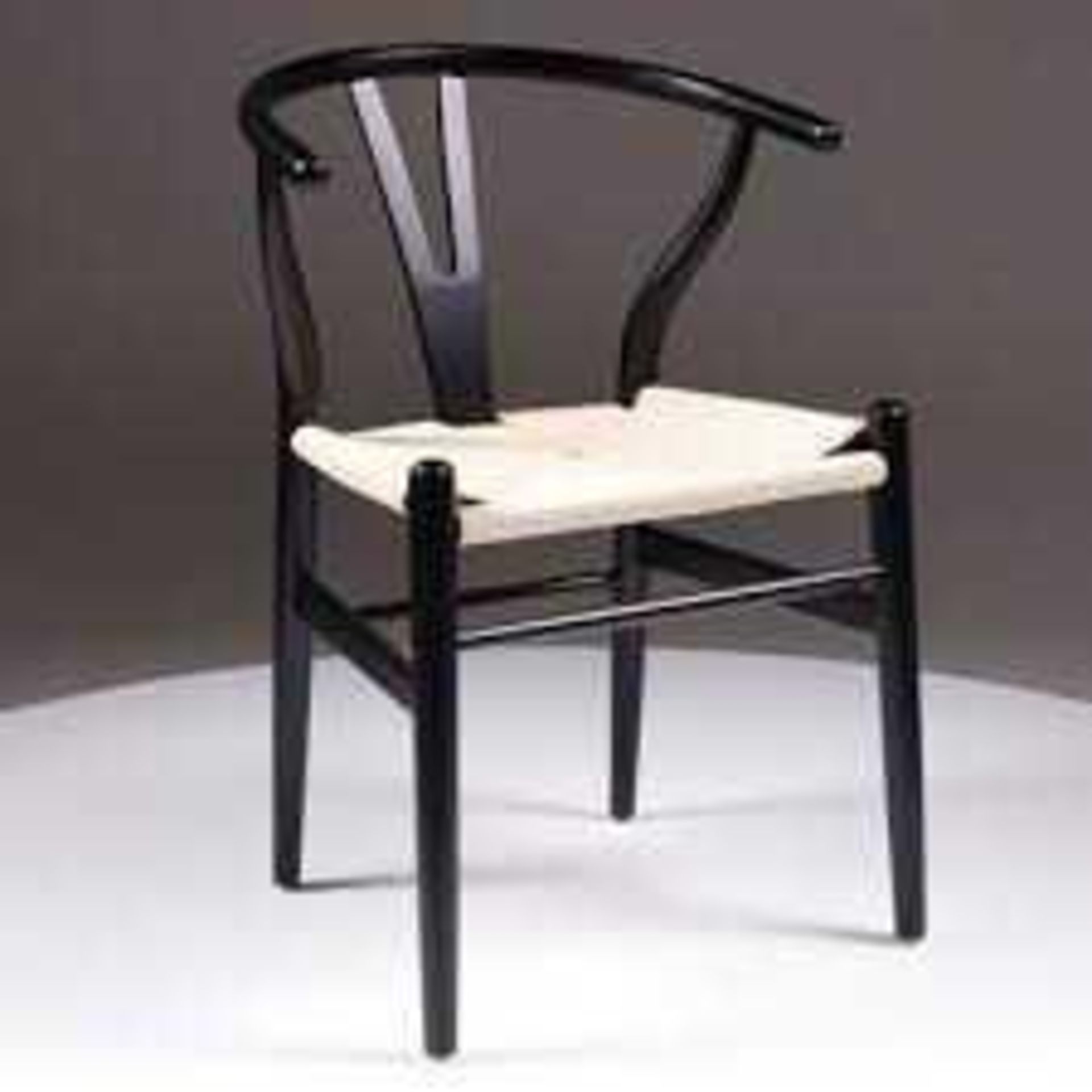 RRP £140 Boxed Like New Alamea Wishbone Side Chair