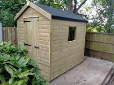RRP £1250 Pallet Containing Shed And Chest Of Drawers