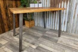 RRP £300 Like New Rustic Wooden Console Table