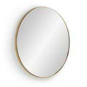 RRP £200 Like New Unboxed Circular Mirror