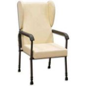 RRP £200 Ex Display Orthopaedic Chair, Cream