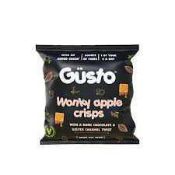 RRP £170 Mixed Items Including Gusto Snacks Ltd Dried Apple Crisps Dark Chocolate And Salted Caramel