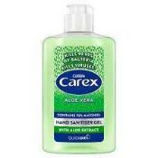 RRP £255 Mixed Items Including Carex Aloe Vera Hand Sanitiser Gel 100Ml