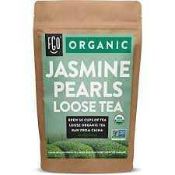 RRP £220 Assorted Tea Items Inclyding Organic Jasmine Green Tea Brews 50 Cups6 Bb 12-31-22