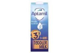 RRP £200 X10 Aptamil 3 1+Year Toddler Milk 15X200Ml Bbd 12/23