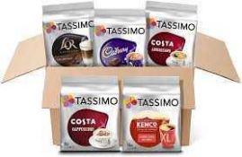 RRP £150 Mixed Lot Including Tassimo Variety Box 5 Pack Bbe-07/11/23, Illy Arabica Selection 250G Bb