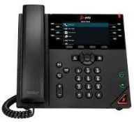 RRP £250 Like New Polycom Vvx-450 Ip Desk Phone