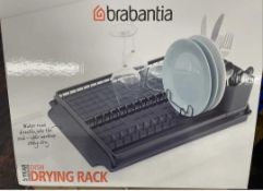 RRP £195 Brand New X3 Brabantia Dish Drying Rack