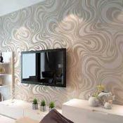 RRP £200 Brand New X5 Hanmero Wallcoverings Roll Size 0.53X10M