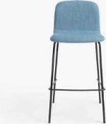 RRP £140 Like New Wave Barstool In Blue