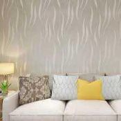 RRP £200 Brand New X5 Hanmero Wallcoverings Roll Size 0.53X10M