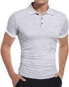 RRP £180 Brand New X12 Assorted Polo Shirts Various Sizes