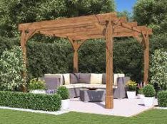 RRP £1500 - Pallet Containing Pergola And Flatpack