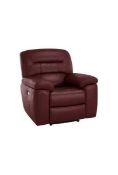 RRP £550 Ex Display Leather Armchair