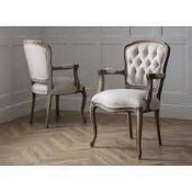 RRP £180 Like New X1 Cream Upholstered Dining Chair