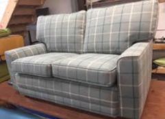 RRP £550 Ex Display Nepal Fabric 3 Seater Sofa