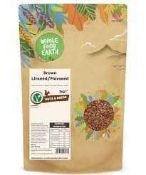 RRP £200 Whole Food Earth Brown Linseed 3Kg Bb 11/23