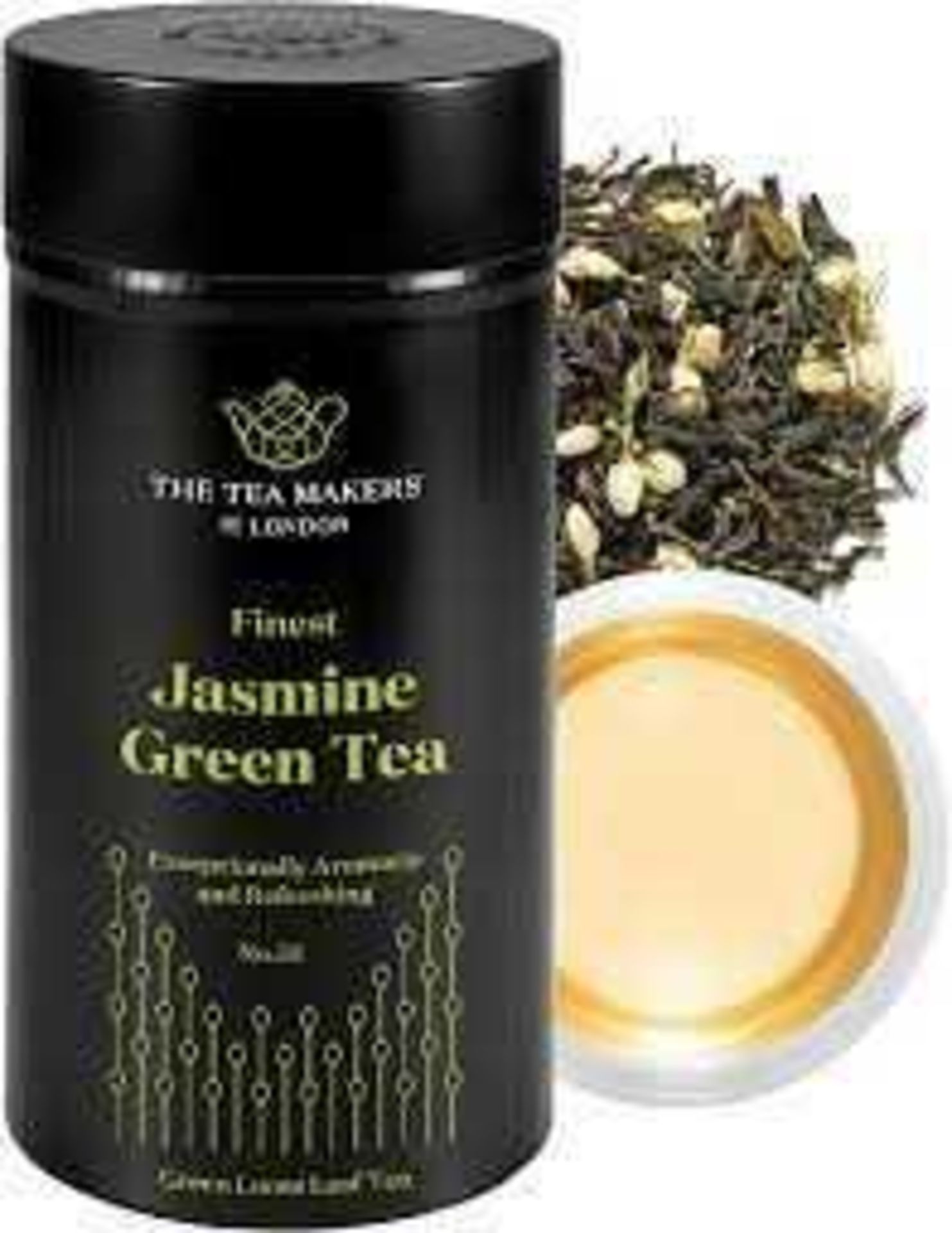 RRP £220 Assorted Tea Items Including Organic Jasmine Green Tea Brews 50 Cups6 Bb 12-31-22