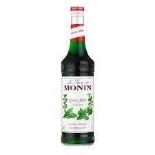 RRP £120 X15 Bottles Monin Fresh Mint Syrup 1L Bbe-02/24