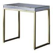 RRP £240 Like New Unboxed Pippard Mirrored Side Table