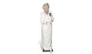 RRP £150 Brand New Boxed Queen Elizabeth Cardboard Cut Outs