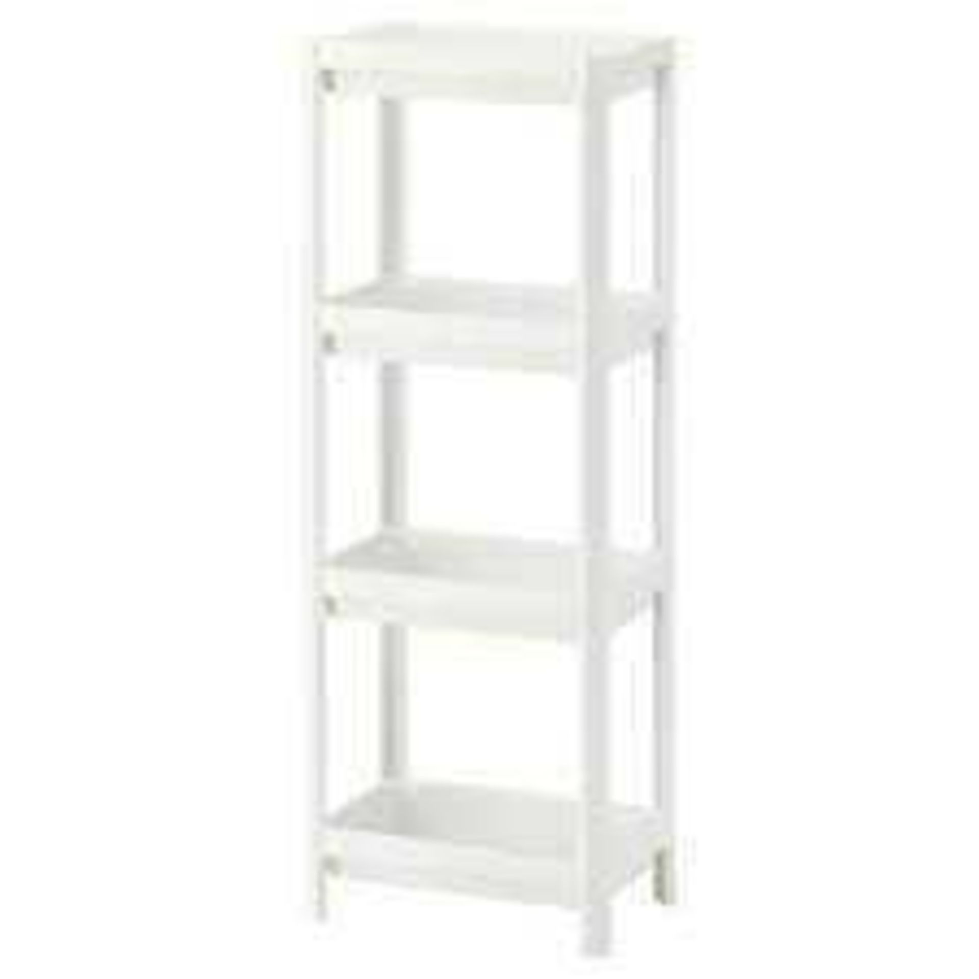 RRP £220 Brand New Items Including 4 Tier Metal Shelves In White