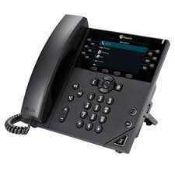 RRP £170 Like New Polycom Vvx 411 Ip Desk Phone