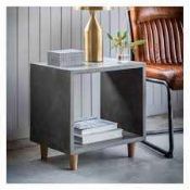 RRP £200 Like New Unboxed Open Base Side Table