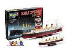 RRP £180 Assorted Lot To Contain- Revell Rms Titanic X2