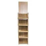 RRP £300 Like New 5 Tier Wall Stand In Oak Style Finish