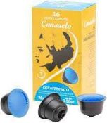 RRP £100 X10 Boxes Consuelo Decaffeinato Ground Coffee Capsules Bbe-12/09/20