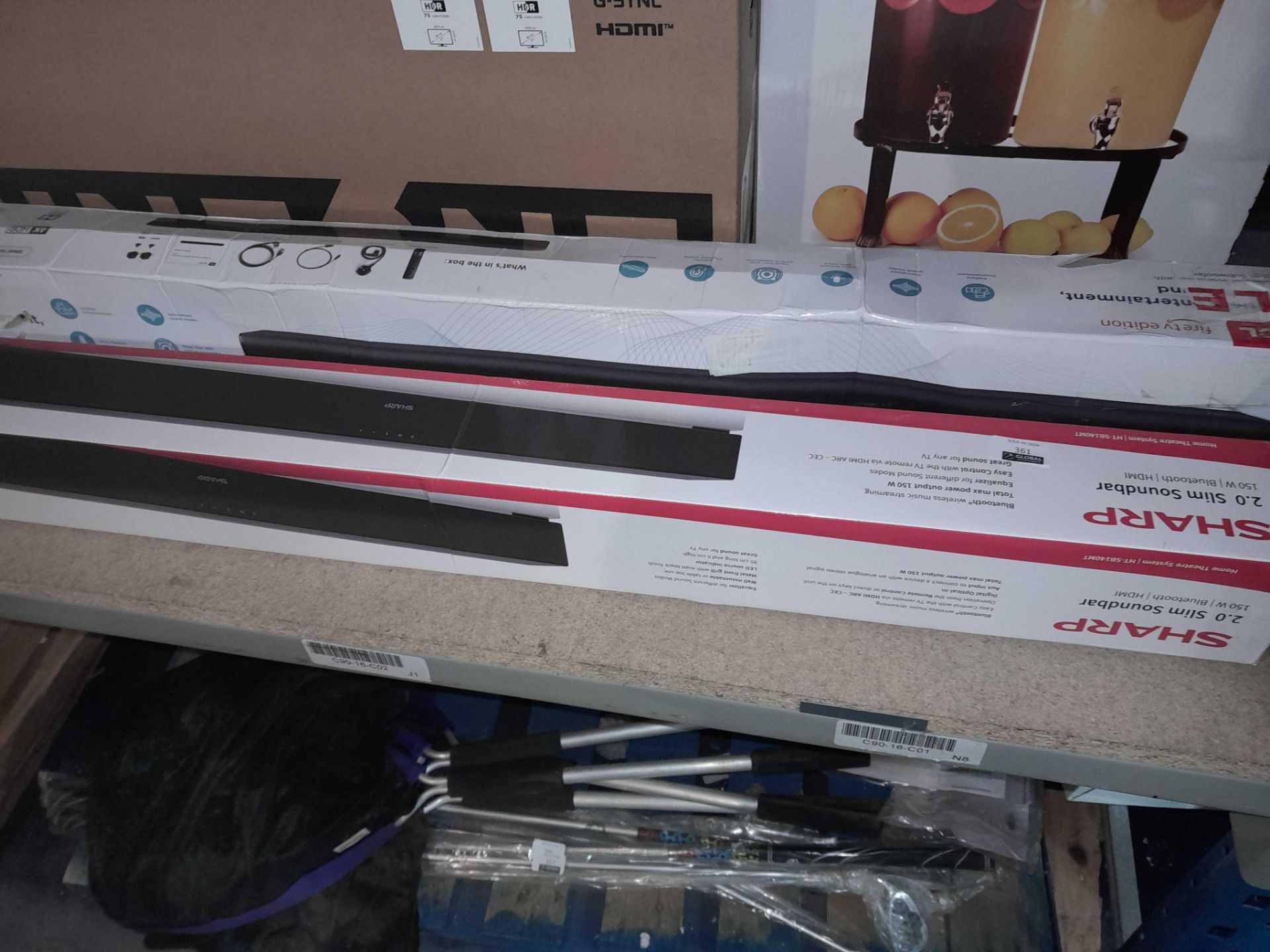 RRP £220 Boxed Like New X2 Soundbars Including Tcl Ts8011 Fire Tv Edition - Image 2 of 2