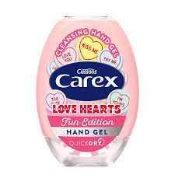 RRP £200 Brand New X4 Carex Hand Gels 5X300Ml, Various Scents/Fragrance (L)